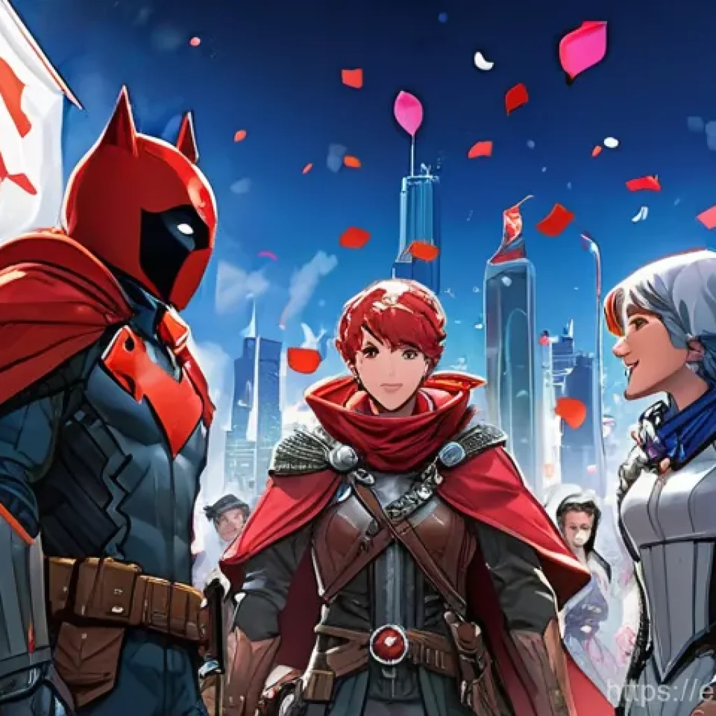 승리의여신 니케 게임 패치 루머 - **Prompt Title:** Grand 3rd Anniversary Pilgrims Gathering

    **Image Prompt:** A vibrant, celebra...