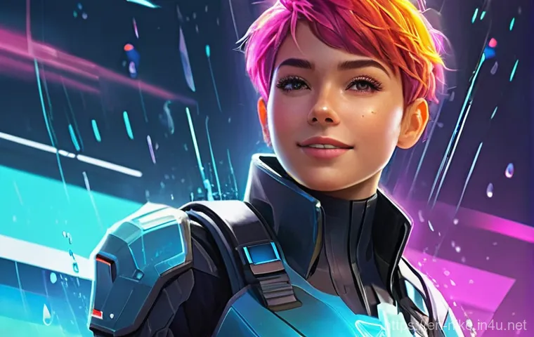 승리의여신 니케 초보자 전용 패키지 - **Prompt:** A vibrant, dynamic illustration of a young, determined female character, reminiscent of ...