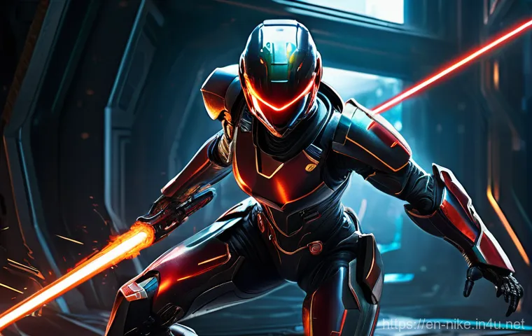 승리의여신 니케 팬이 만든 전투 영상 - **Prompt:** A dynamic, cinematic shot of three futuristic female soldiers (Nikkes) executing a perfe...