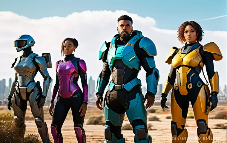 승리의여신 니케 신규 업데이트 리소스 - **Prompt:** A focused, atmospheric shot inside a state-of-the-art futuristic workshop. A female sci-...