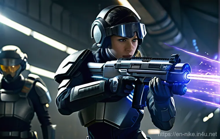 승리의여신 니케 서포트 캐릭터 선정법 - **"A dynamic action shot on a high-tech, futuristic battlefield. In the foreground, a powerful femal... 승리의여신 니케 서포트 캐릭터 선정법 - **"A dynamic action shot on a high-tech, futuristic battlefield. In the foreground, a powerful femal...