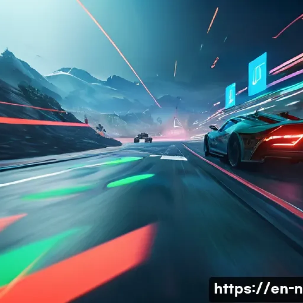 승리의여신 니케 UI 최적화 옵션 - A dynamic gaming interface scene showcasing a customizable HUD in a fast-paced fantasy battle. The s...